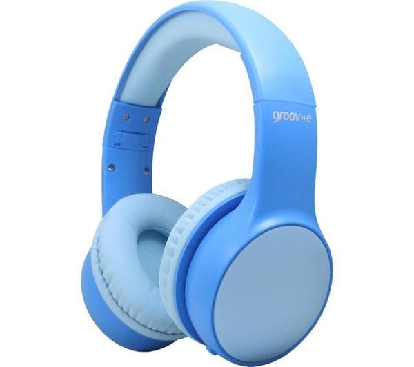 GROOV-E KIDZ Wireless Bluetooth Kids Headphones - Blue - Image 1