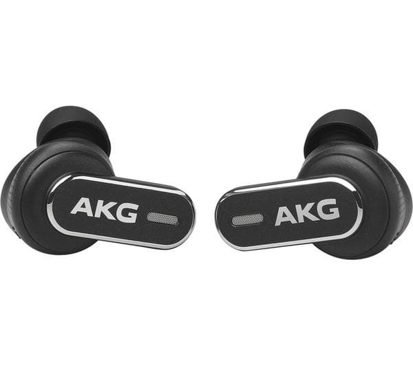 AKG N5 Hybrid Wireless Bluetooth Noise-Cancelling Earbuds - Black - Image 1
