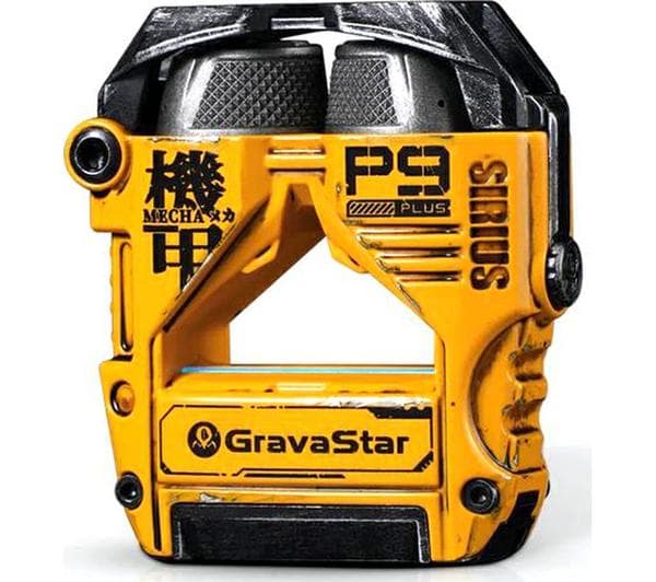 GRAVASTAR Sirius Plus Wireless Bluetooth Noise-Cancelling Earbuds - Yellow - Image 1