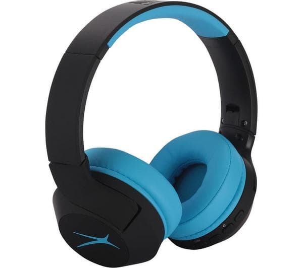 ALTEC LANSING Kid Safe MZX4500 Wireless Bluetooth Headphones - Blackout Rockstar Blue - Image 1