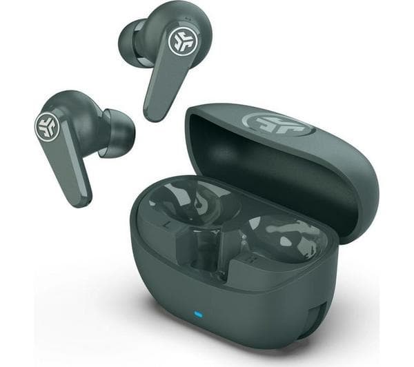 JLAB Go Pods ANC Wireless Bluetooth Noise-Cancelling Earbuds - Sage - Image 1