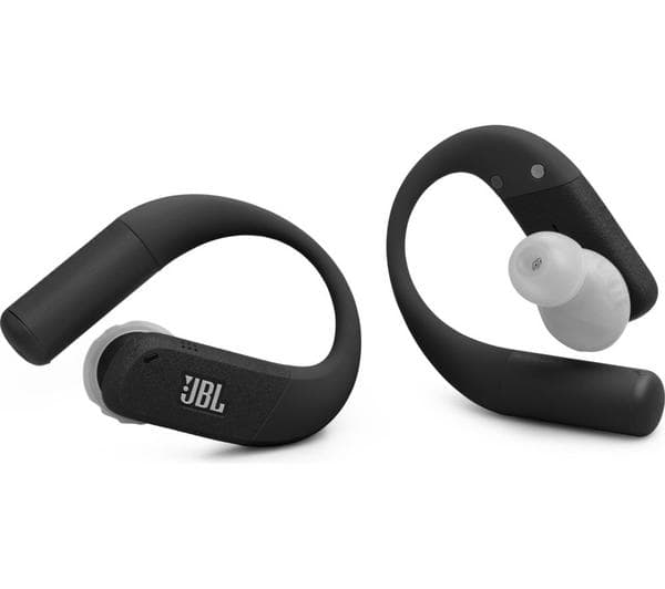 JBL Endurance Peak 4 Wireless Bluetooth Noise-Cancelling Sport Earbuds - Black - Image 1
