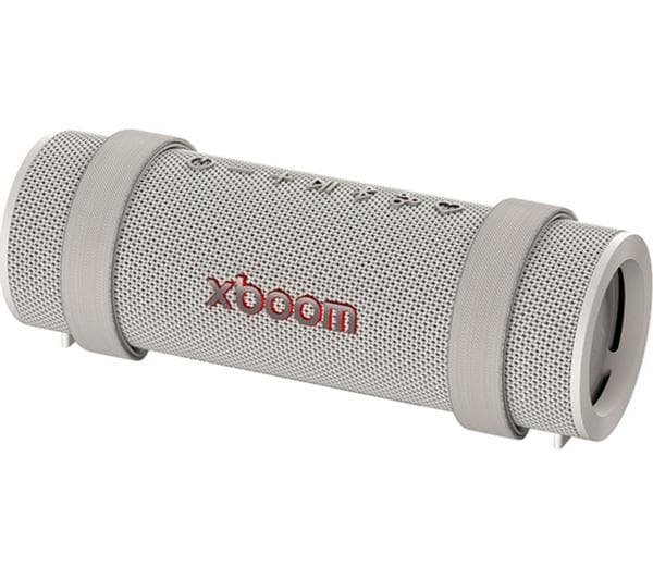 LG xboom Grab Portable Bluetooth Speaker - Grey - Image 1