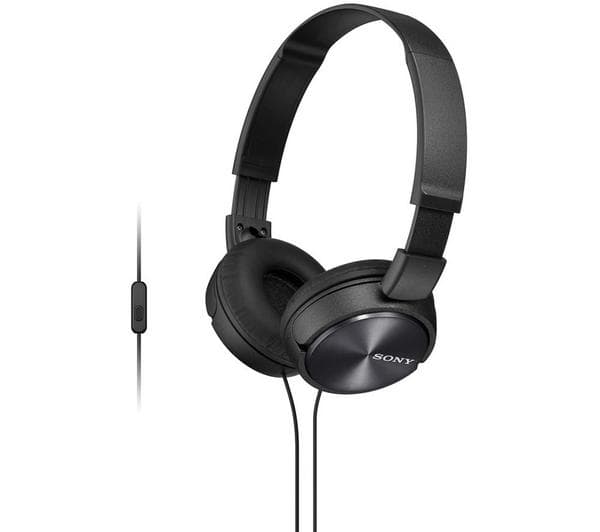 SONY MDR-ZX310APB Headphones - Black - Image 1