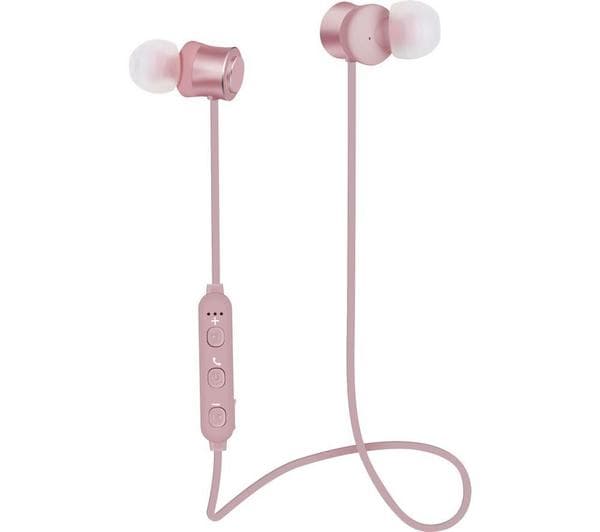 GROOV-E Metal Buds Wireless Bluetooth Earphones - Rose Gold - Image 1