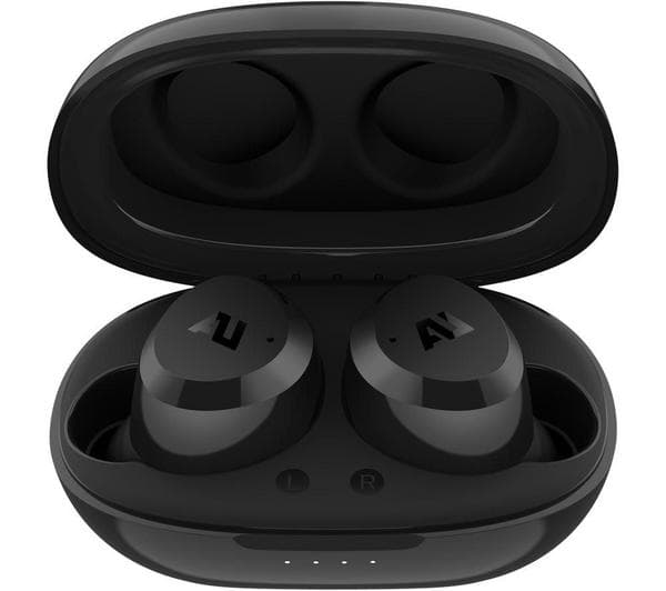 AUSOUNDS AU-Stream Hybrid Wireless Bluetooth Noise-Cancelling Earphones - Black - Image 1