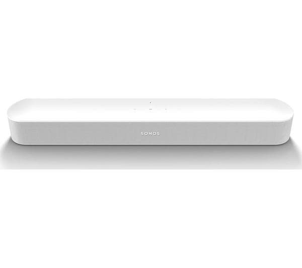 SONOS Beam (Gen 2) Compact Sound Bar with Dolby Atmos, Alexa & Google Assistant - White - Image 1