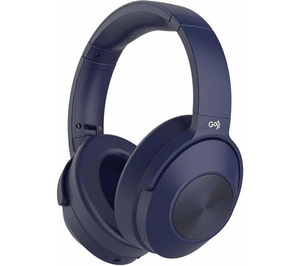 GOJI GTCBTNC24 Wireless Bluetooth Noise-Cancelling Headphones - Blue - Image 1