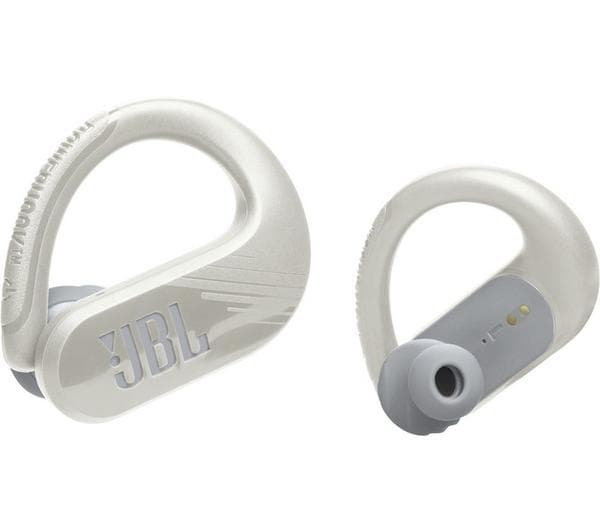 JBL Endurance Peak III Wireless Bluetooth Sports Earbuds - White - Image 1
