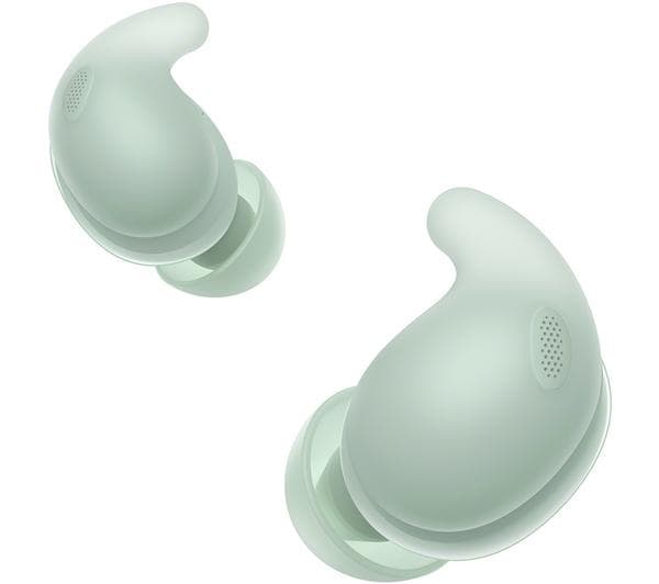 SONY LinkBuds Fit Wireless Bluetooth Noise-Cancelling Earbuds - Green - Image 1