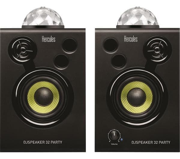 HERCULES DJSpeaker 32 Party Speakers - Black - Image 1