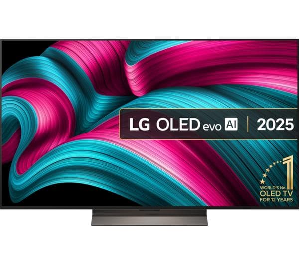 LG C5 55\" OLED evo AI 4K HDR Smart TV 2025 - OLED55C56LB - Image 1