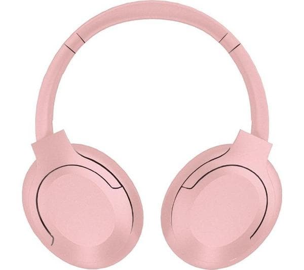 GROOV-E Rhythm Wireless Bluetooth Noise-Cancelling Headphones - Pink - Image 1