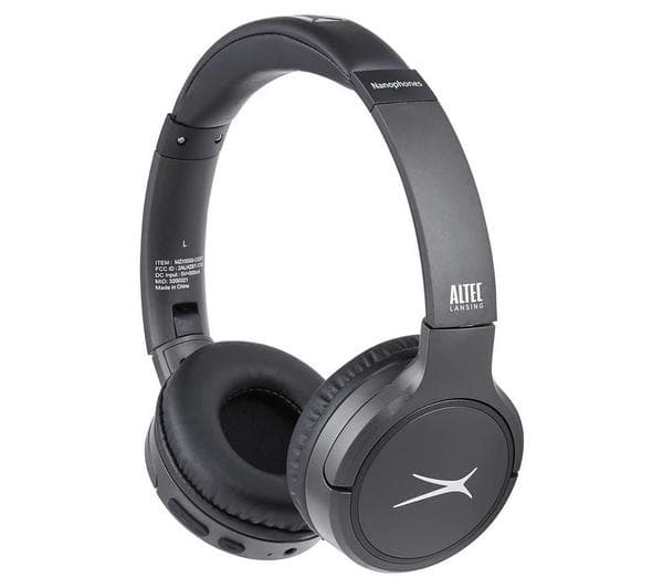 ALTEC LANSING NanoPhones Wireless Bluetooth Headphones - Charcoal grey - Image 1