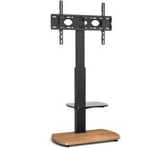 TTAP FS-1-OAK 1232 mm TV Stand with Bracket for 32-55" TVs - Black & Oak