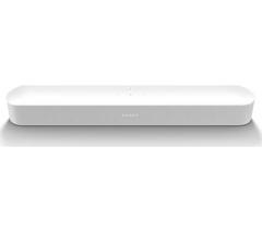 SONOS Beam (Gen 2) Compact Sound Bar with Dolby Atmos, Alexa & Google Assistant - White