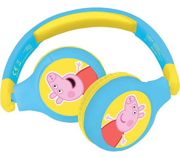 LEXIBOOK HPBT010PP Wireless Bluetooth Kids Headphones - Peppa Pig