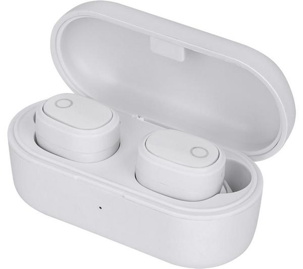 GROOV-E Music Buds Wireless Bluetooth Earbuds - White