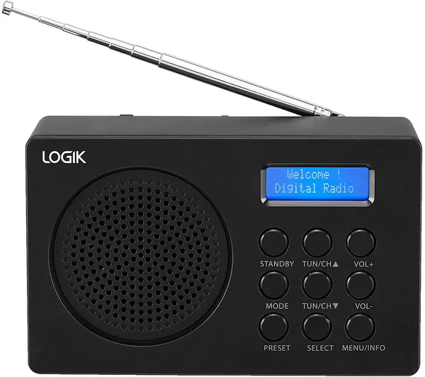 LOGIK L2DAB23 Portable DAB+/FM Radio - Black