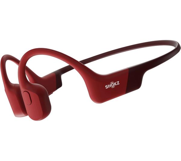 SHOKZ OpenRun Wireless Bluetooth Sports Headphones - Red