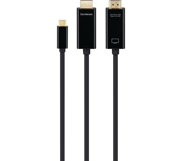 SANDSTROM S2HDMC125 USB Type-C to HDMI Cable - 2 m