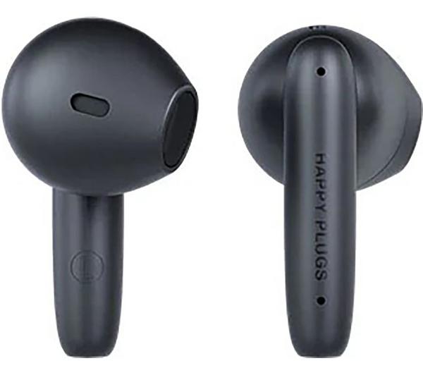 HAPPY PLUGS Joy Lite Wireless Bluetooth Earbuds - Black