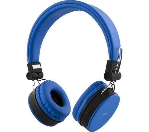STREETZ HL-BT401 Wireless Bluetooth Headphones - Blue