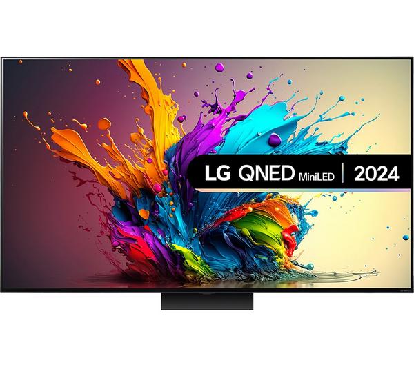 LG QNED91 86\" QNED Mini LED AI 4K HDR Smart TV 2024 - 86QNED91T6A