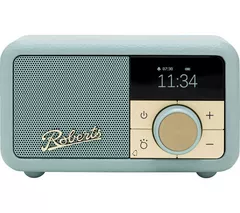 ROBERTS Revival Petite 2 DAB+/FM Retro Bluetooth Radio - Duck Egg