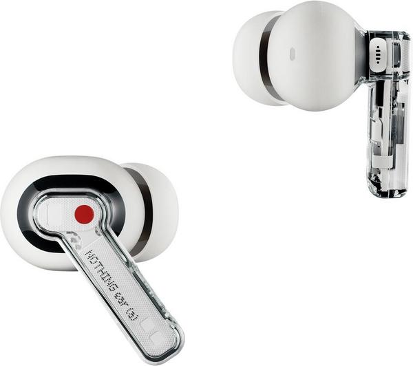 NOTHING Ear (a) Wireless Bluetooth Noise-Cancelling Earbuds - White