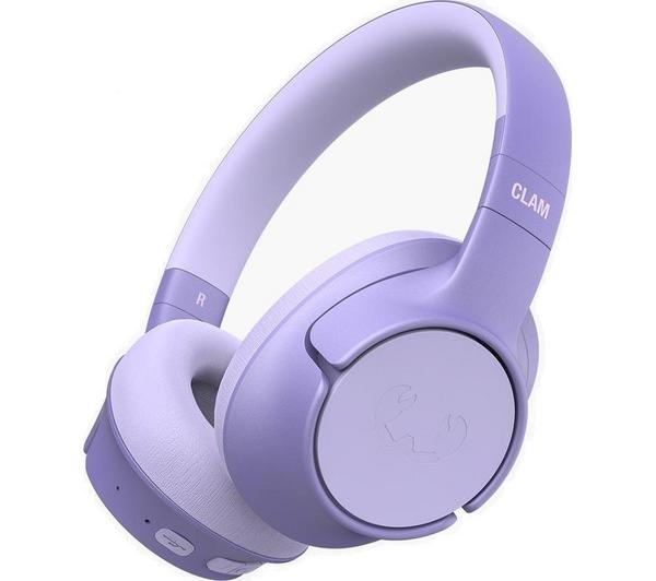 FRESH N REBEL Clam Fuse Wireless Bluetooth Noise-Cancelling Headphones - Dreamy Lilac