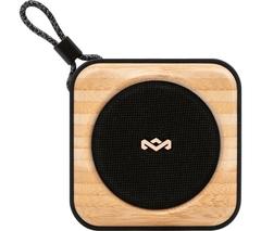 HOUSE OF MARLEY Roots Portable Bluetooth Speaker - Black