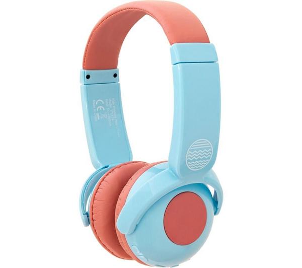OUR PURE PLANET OPP135 Wireless Bluetooth Kids Headphones - Red & Blue