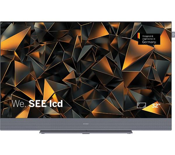 LOEWE WE. SEE 32\" Smart Full HD HDR LED TV with Built-in Dolby Atmos Soundbar - Grey