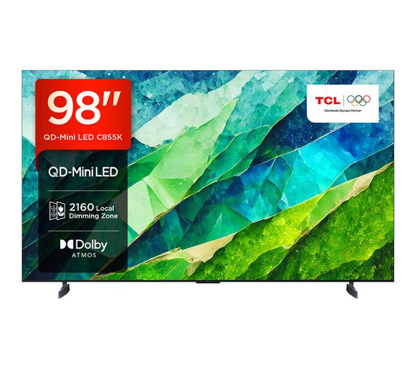 TCL C855K 98\" QD-Mini LED 4K HDR Smart Google TV - 98C855K