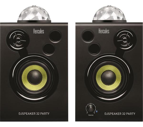 HERCULES DJSpeaker 32 Party Speakers - Black