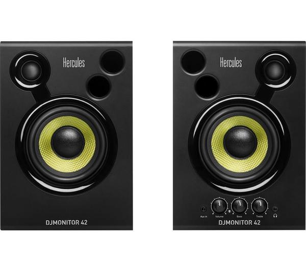 HERCULES DJ Monitor 42 Speakers - Black