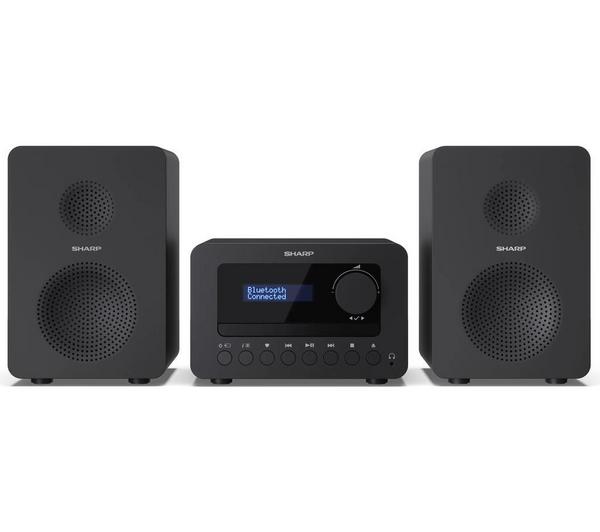 SHARP Tokyo XL-B514 Bluetooth Hi-Fi Micro System – Black