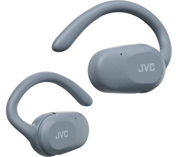 JVC Nearphones HA-NP40T-A-U Wireless Bluetooth Sports Earbuds - Blue
