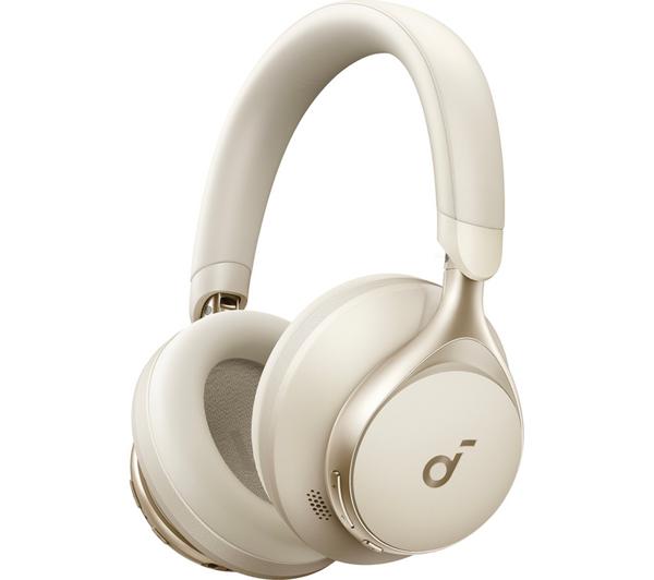 SOUNDCORE Space One Wireless Bluetooth Noise-Cancelling Headphones - Cream