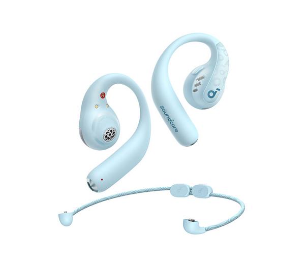 SOUNDCORE AeroFit Pro Open-Ear Wireless Bluetooth Earbuds - Aqua Blue