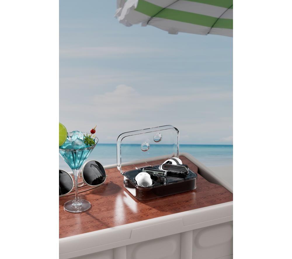 STREETZ T250 Wireless Bluetooth Earbuds - Transparent