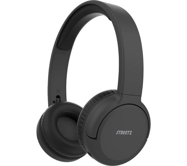 STREETZ BT210 Wireless Bluetooth Headphones - Black