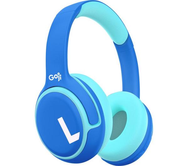 GOJI GKIDBTB25 Wireless Bluetooth Kids Headphones - Blue