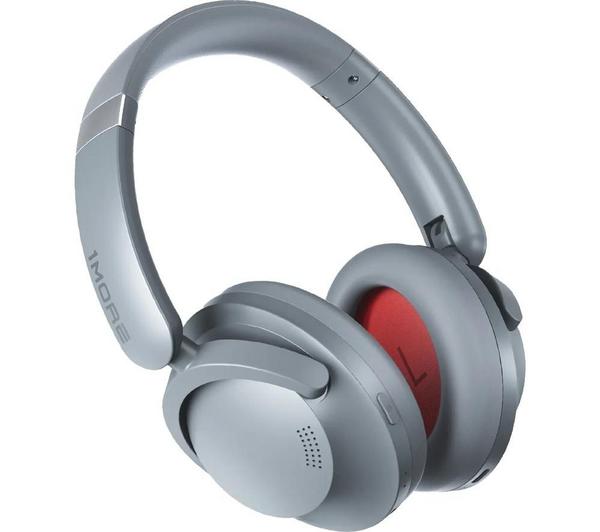1MORE SonoFlow Pro HQ51 Wireless Bluetooth Noise-Cancelling Headphones - Silver