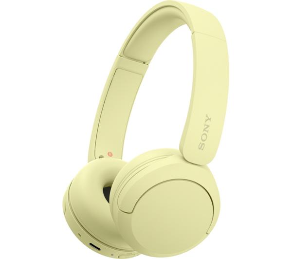 SONY WH-CH520Y Wireless Bluetooth Headphones - Yellow