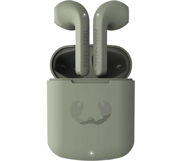 FRESH N REBEL Twins Core Wireless Bluetooth Earbuds - Dried Green