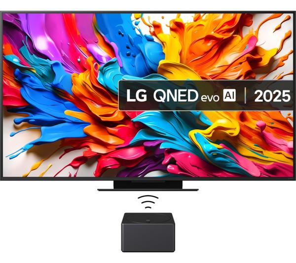 LG QNED9MA 65\" QNED evo AI Mini LED 4K HDR True Wireless Smart TV 2025 - 65QNED9MA6B