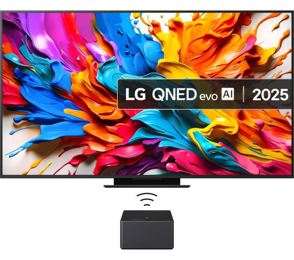 LG QNED9MA 75\" QNED evo AI Mini LED 4K HDR True Wireless Smart TV 2025 - 75QNED9MA6B