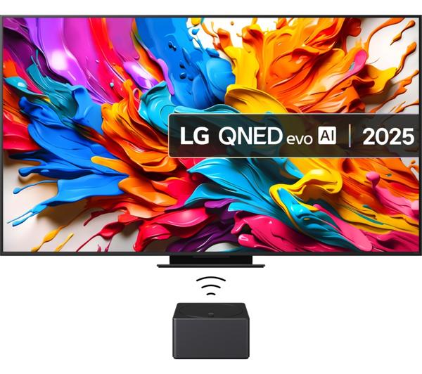 LG QNED9MA 86\" QNED evo AI Mini LED 4K HDR True Wireless Smart TV 2025 - 86QNED9MA6B